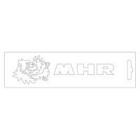 Sticker - MHR 13cm White