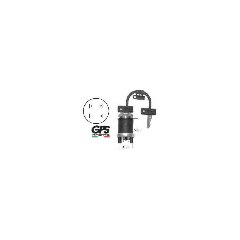 Ignition Switch 4 Wire 2 Posit
