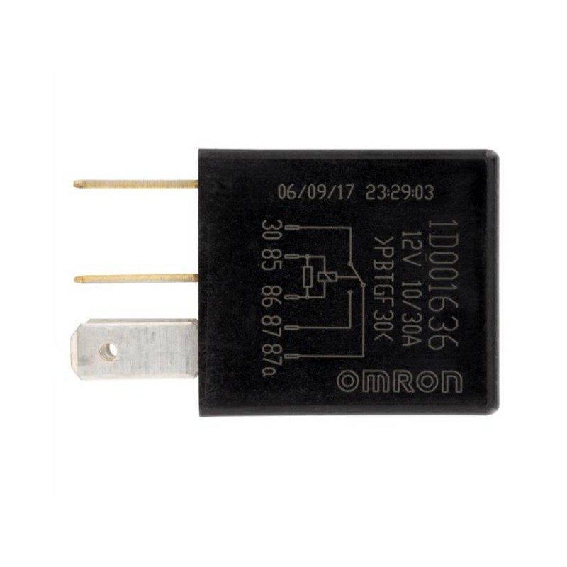 Microrelay 12V 30A with Resist