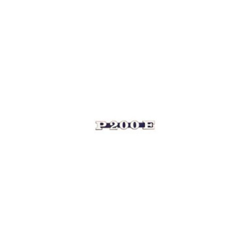 Badge 'P200E' for side panel