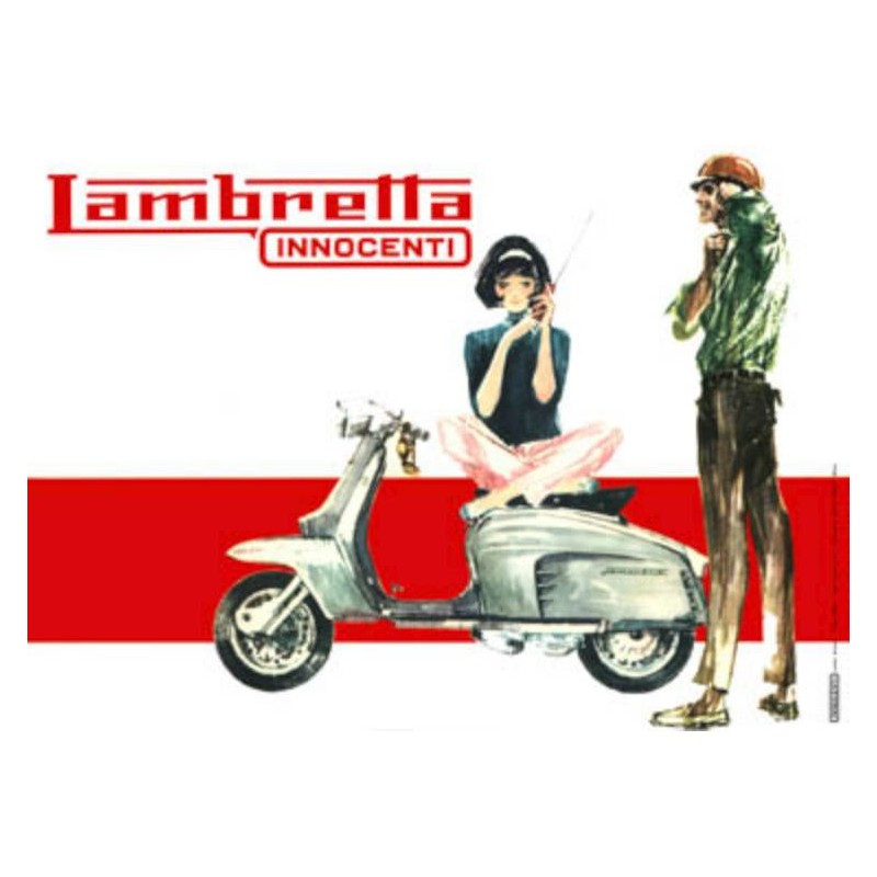 Lambretta poster TV175 Ser 3