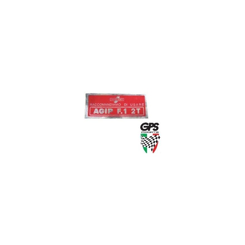 Tank Sticker Red '68+