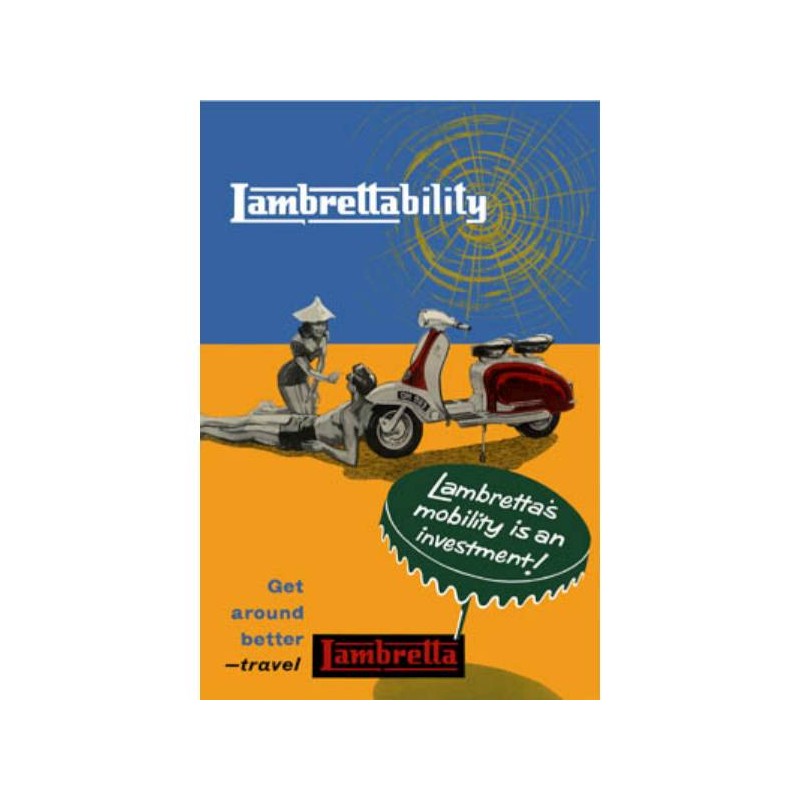'Lambrettability' poster