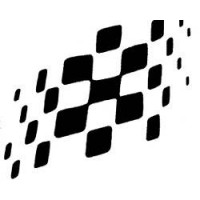 Sticker GP Check Flag