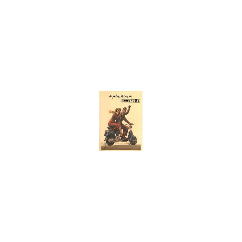 Lambretta poster Model B