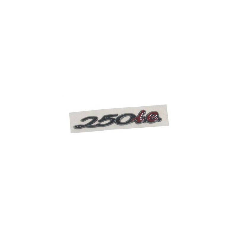 Badge '250ie' Glovebox