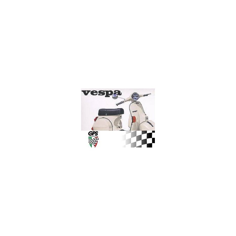 Mirror Vespa RHS Inc Plate