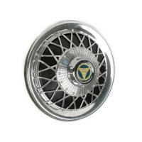 Wheel Trim 10'' Black Spoked