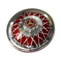 Wheel Trim 10 inch Red Spoked