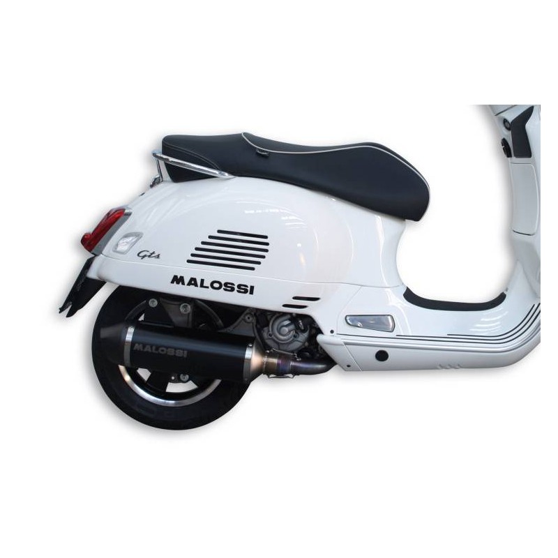 Exhaust RX Black Vespa 300 E4