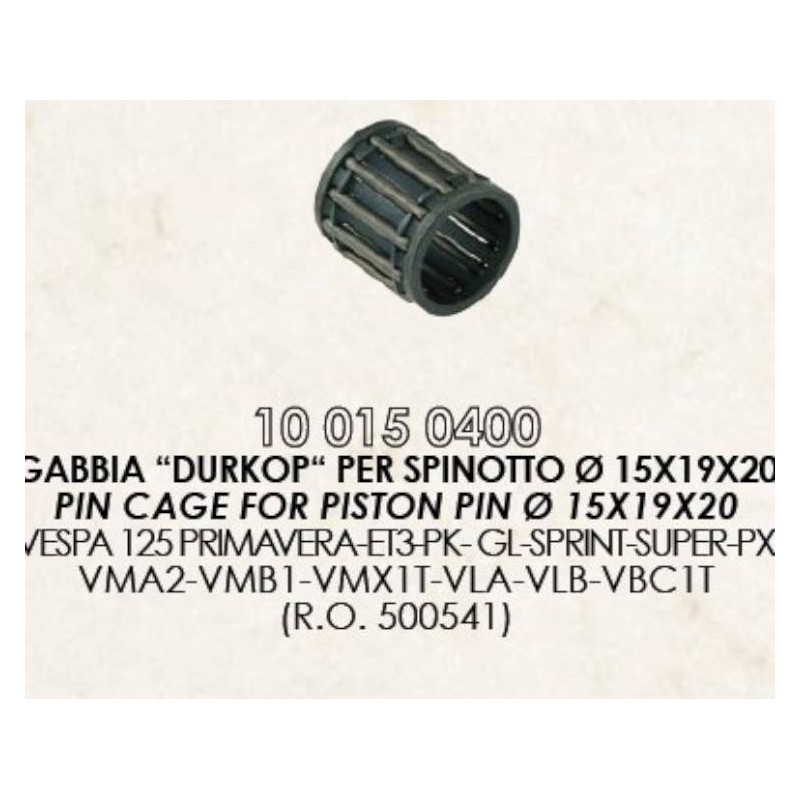 Small End Bearing 15 19 20