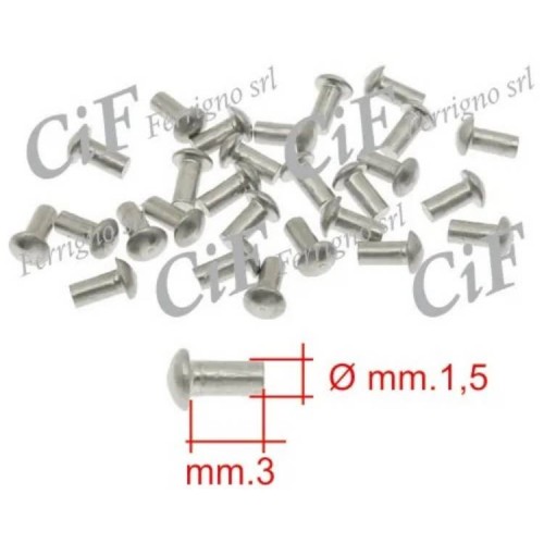 Micro Rivet Alluminium - GPS Imports