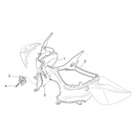 Footpeg Surround LH Mojito