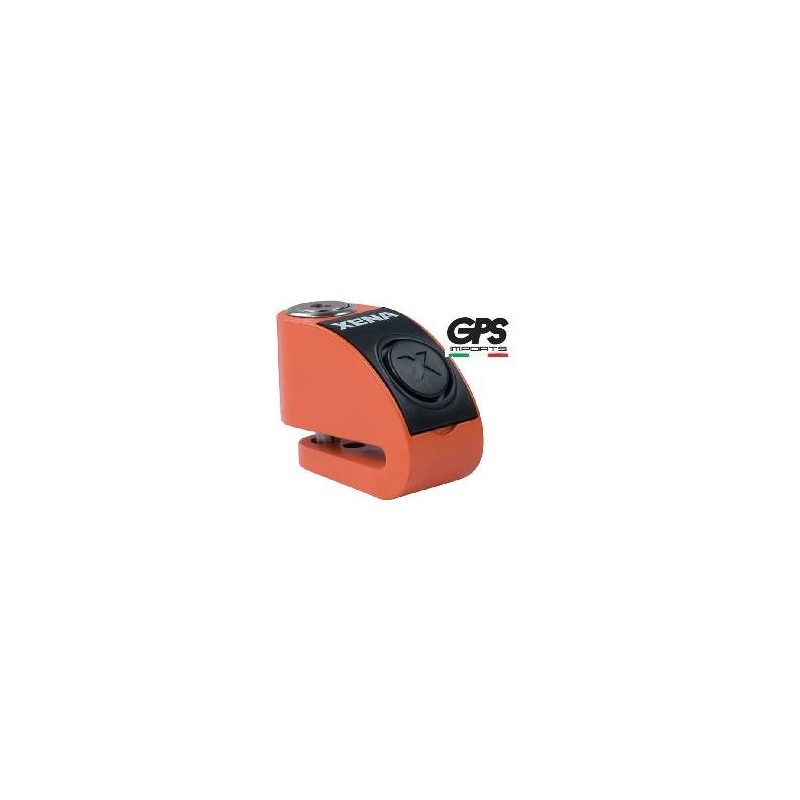 Xena Alarm Disc Lock Orange