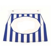 Mudflap Blue Stripe on W