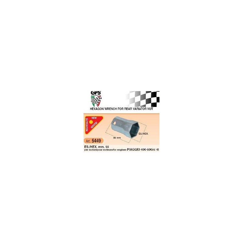 Clutch Nut Socket 400/500