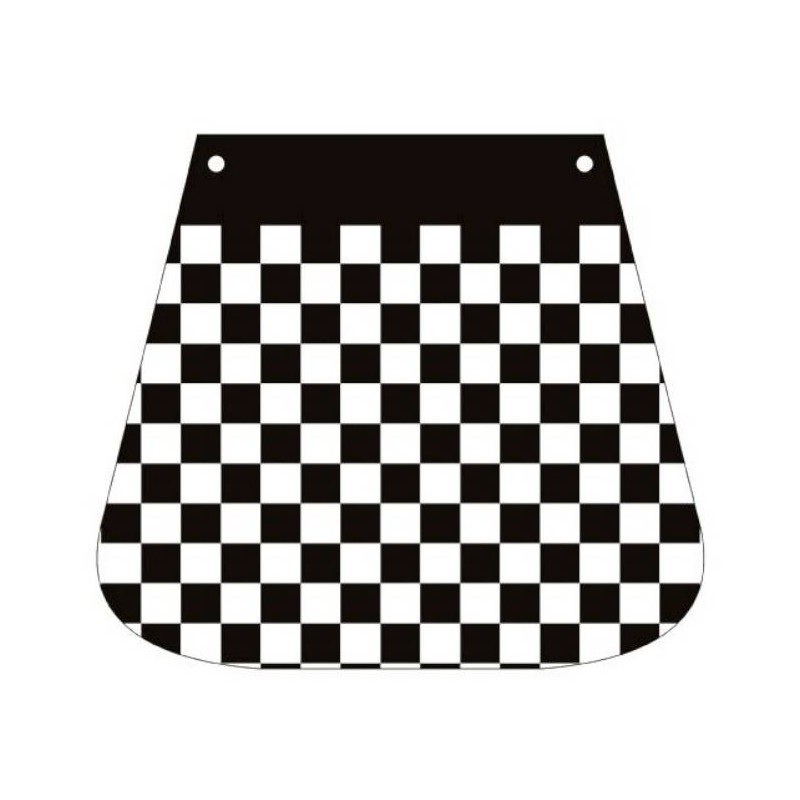 Checkered Mudflap