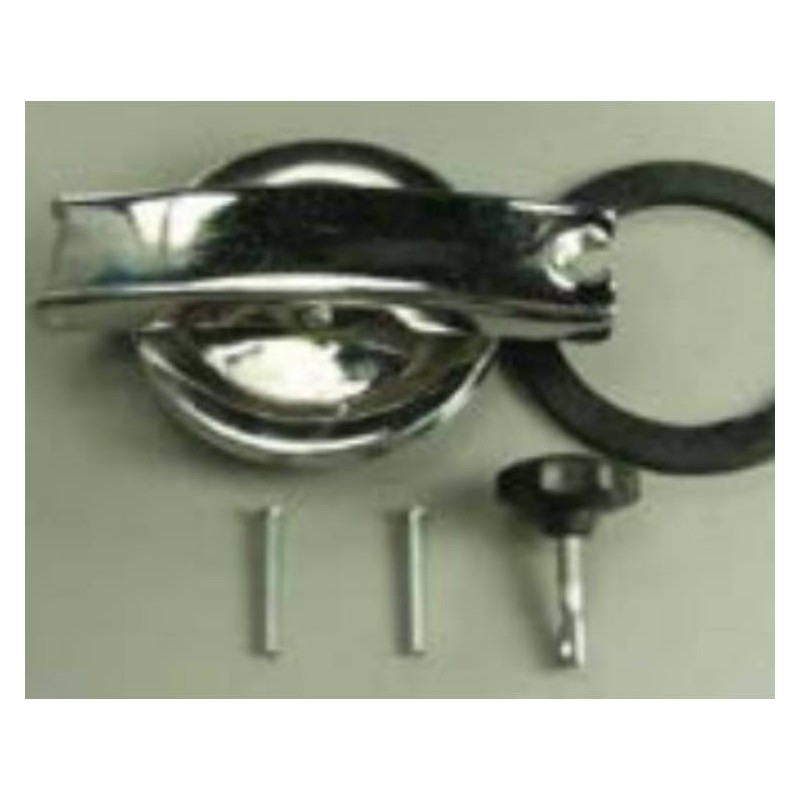 Chrome Fuel Tank Lid