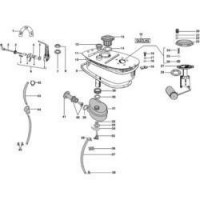VC09 Petrol Tank / Tap / Hose / Oil Tank